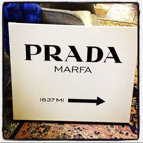 prada marfa sign diy.